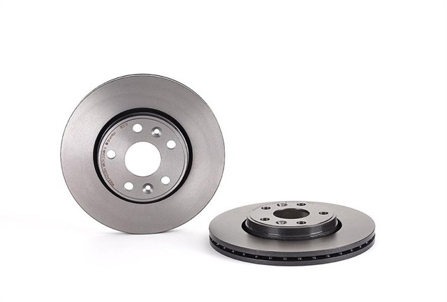 Disco do freio dianteiro 09813731 BREMBO