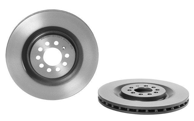 Disco do freio dianteiro 09840311 BREMBO