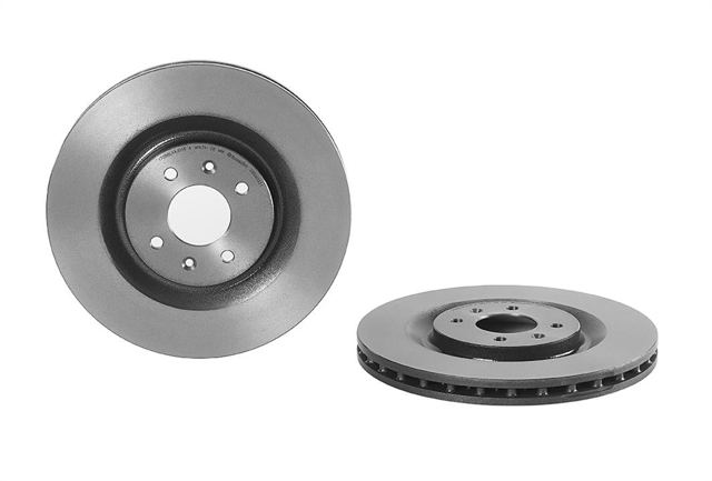 Disco do freio dianteiro 09840351 BREMBO