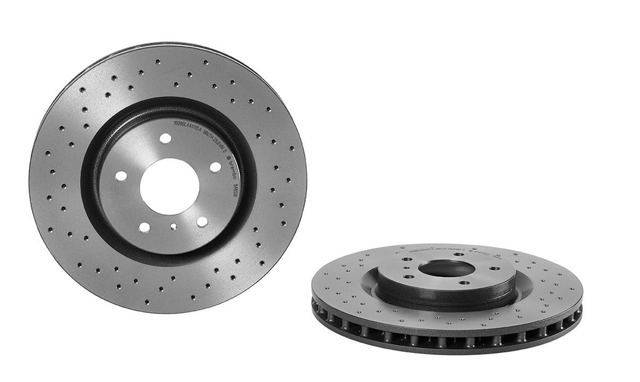 Disco do freio dianteiro 0984851X BREMBO