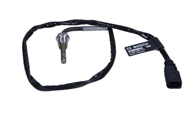 Sensor de temperatura dos gases de escape (GE), até o catalisador 0986259112 BOSCH