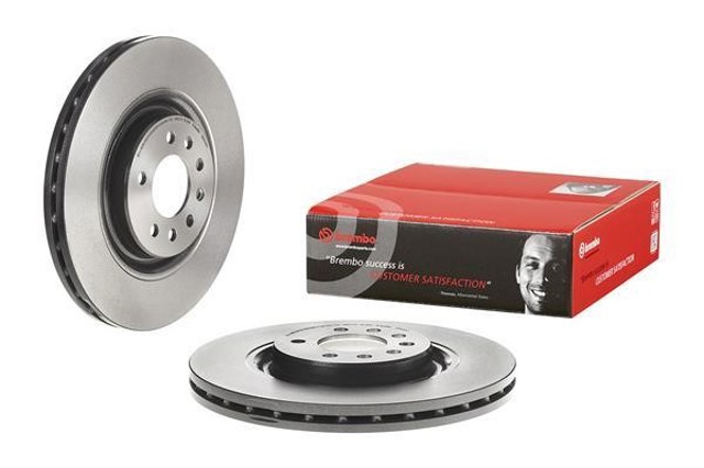 Disco do freio dianteiro 09864951 BREMBO