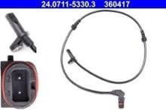 Sensor dianteiro de ABS 0986594640 BOSCH