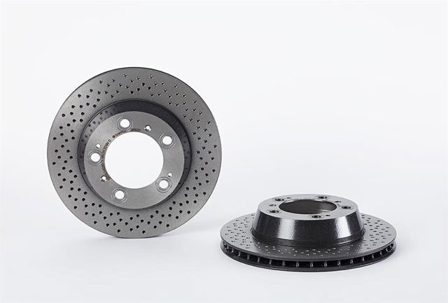 Disco do freio traseiro 09889021 BREMBO