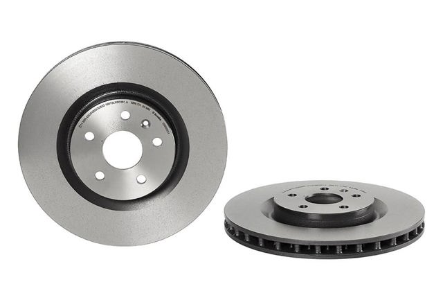 Disco do freio dianteiro 09890631 BREMBO