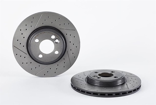 Disco do freio dianteiro 09A04721 BREMBO