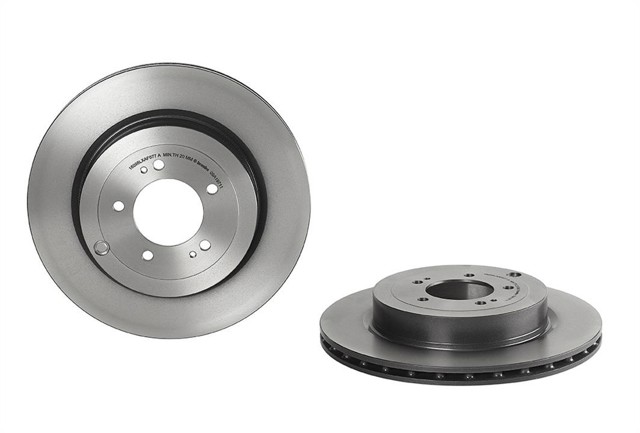 Disco do freio traseiro 09A19711 BREMBO