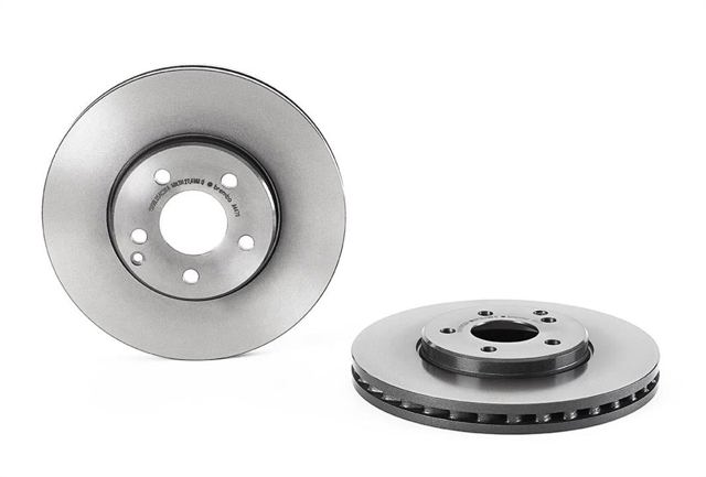 Disco do freio dianteiro 09A44711 BREMBO