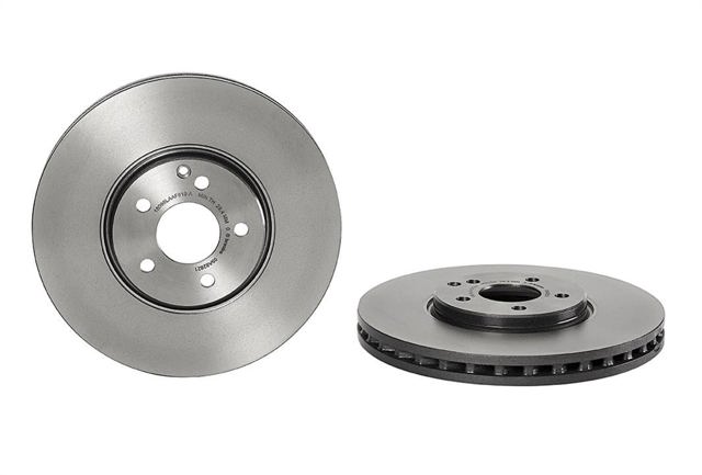 Disco do freio dianteiro 09A82821 BREMBO