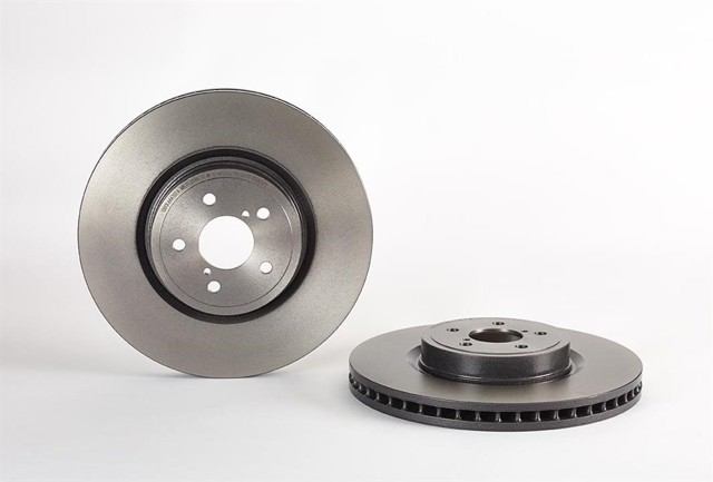 Disco do freio dianteiro 09A87011 BREMBO