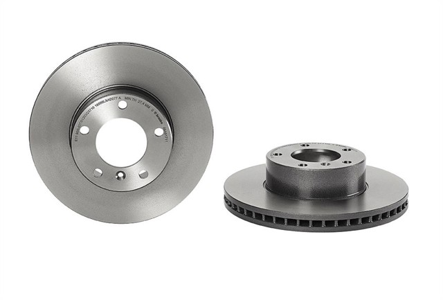 Disco do freio dianteiro 09A91711 BREMBO