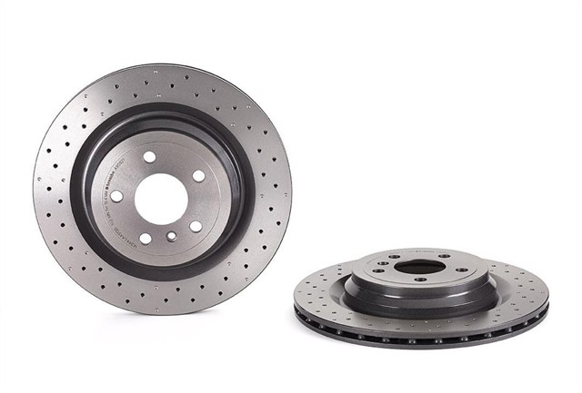 Disco do freio traseiro 09A95921 BREMBO
