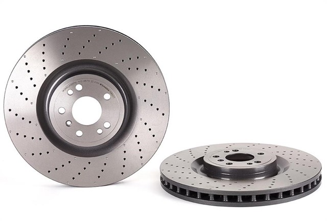 Disco do freio dianteiro 09A96021 BREMBO