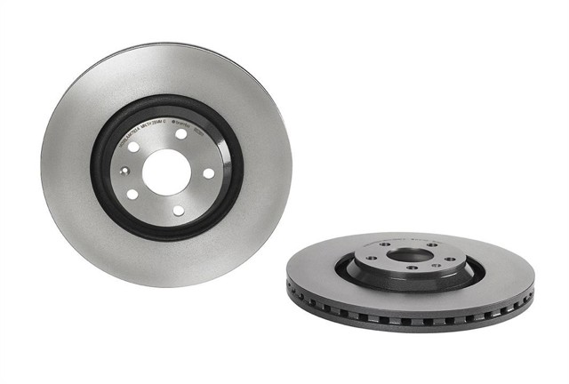 Disco do freio dianteiro 09B03811 BREMBO