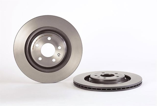 Disco do freio traseiro 09B04011 BREMBO