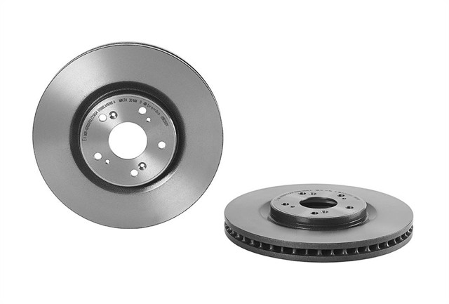 Disco do freio dianteiro 09B26911 BREMBO