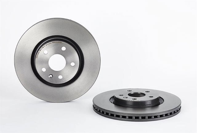 Disco do freio dianteiro 09B35811 BREMBO