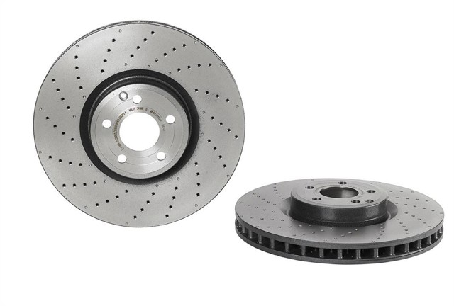 Disco do freio dianteiro 09B47411 BREMBO
