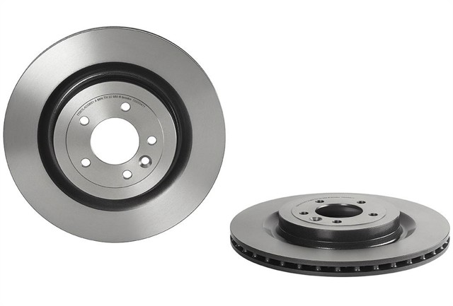 Disco do freio traseiro 09B50411 BREMBO