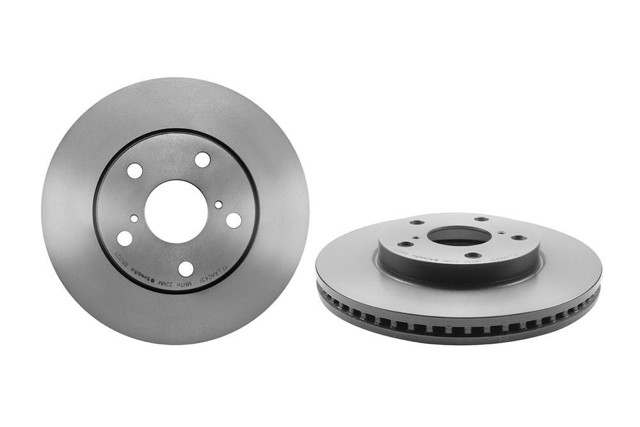 Disco do freio dianteiro 09B52011 BREMBO