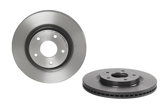 Disco do freio dianteiro 09B59611 BREMBO