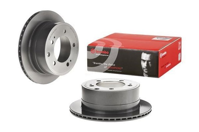 Disco do freio traseiro 09B64411 BREMBO