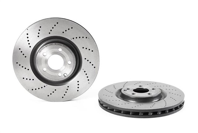 Disco do freio dianteiro 09B74751 BREMBO