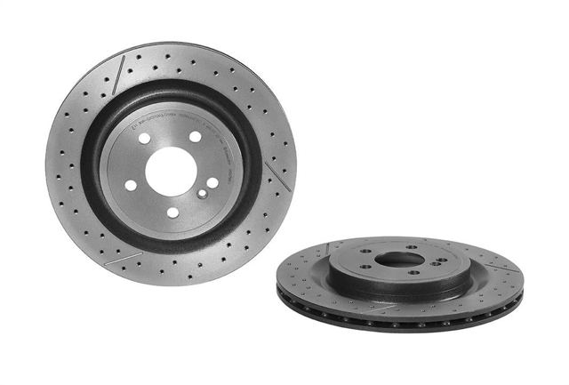 Disco do freio traseiro 09B78811 BREMBO