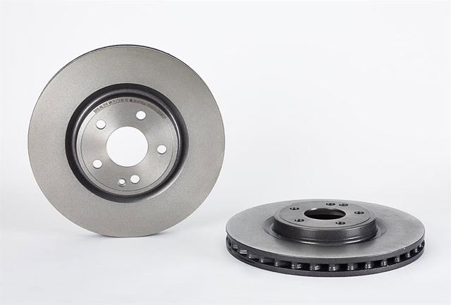 Disco do freio dianteiro 09B80741 BREMBO
