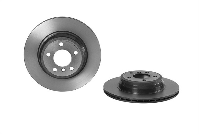 Disco do freio traseiro 09C11711 BREMBO