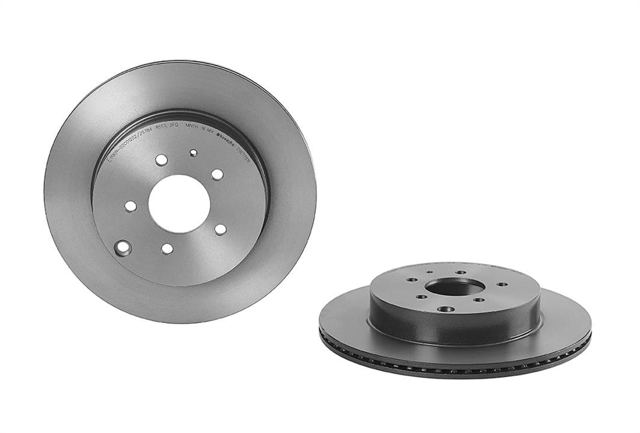 Disco do freio traseiro 09C17811 BREMBO