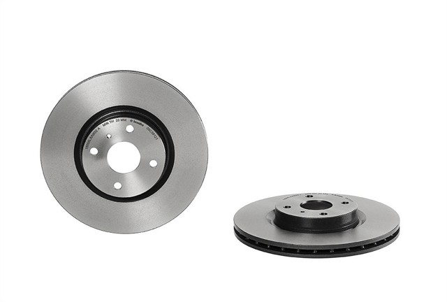 Disco do freio dianteiro 09C39121 BREMBO