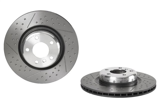 Disco do freio traseiro 09C40013 BREMBO