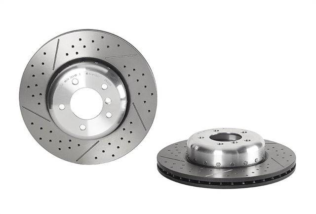 Disco do freio dianteiro 09C42013 BREMBO