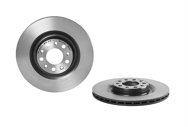 Disco do freio traseiro 09C49821 BREMBO