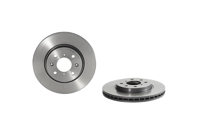 Disco do freio dianteiro 09C93411 BREMBO