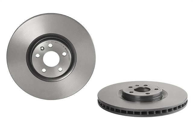 Disco do freio dianteiro 09C93611 BREMBO