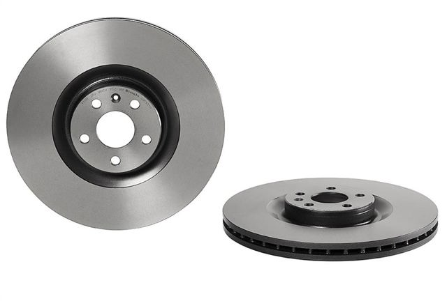 Disco do freio dianteiro 09C93711 BREMBO
