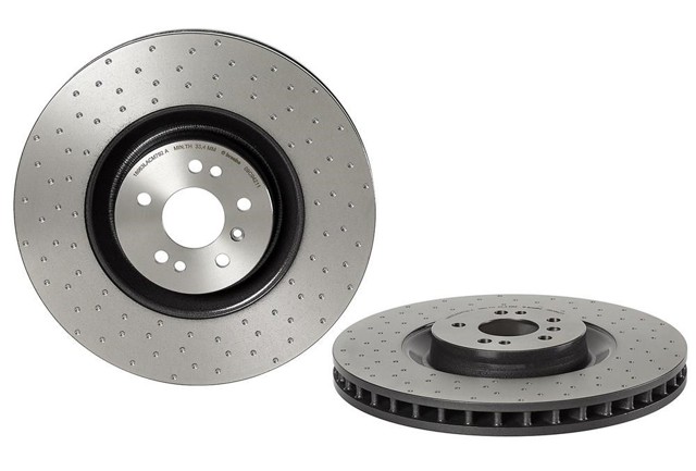 Disco do freio dianteiro 09C94211 BREMBO