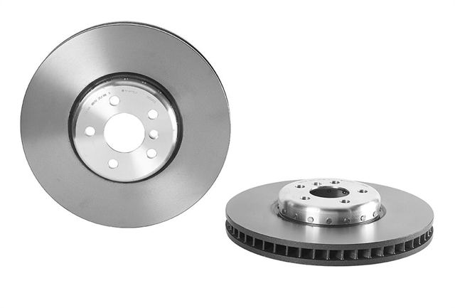 Disco do freio dianteiro 09D09513 BREMBO