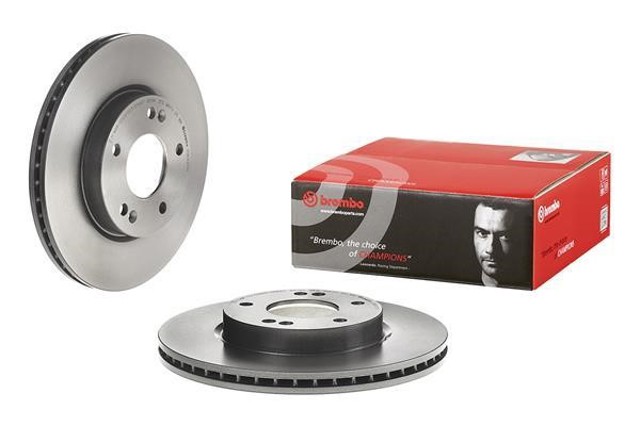 Disco do freio dianteiro 09D42711 BREMBO