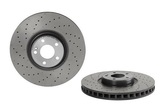Disco do freio dianteiro 09D52413 BREMBO
