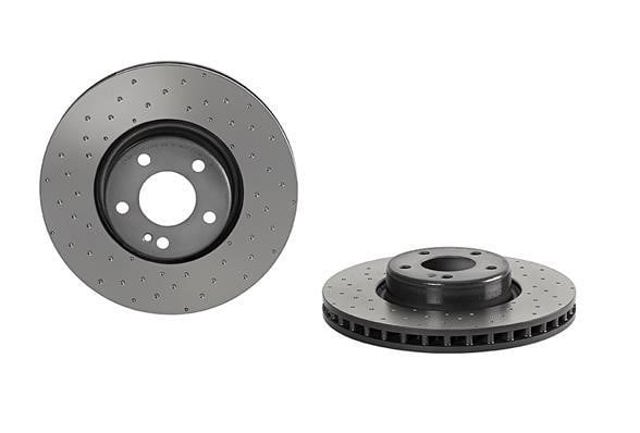 Disco do freio dianteiro 09D52723 BREMBO
