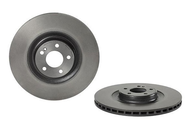 Disco do freio traseiro 09D53213 BREMBO