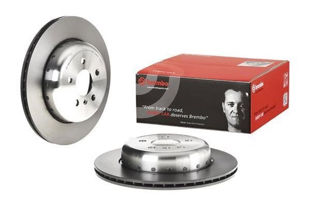 Disco do freio traseiro 09D90213 BREMBO