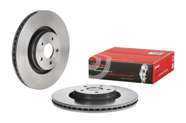 Disco do freio dianteiro 09E09711 BREMBO