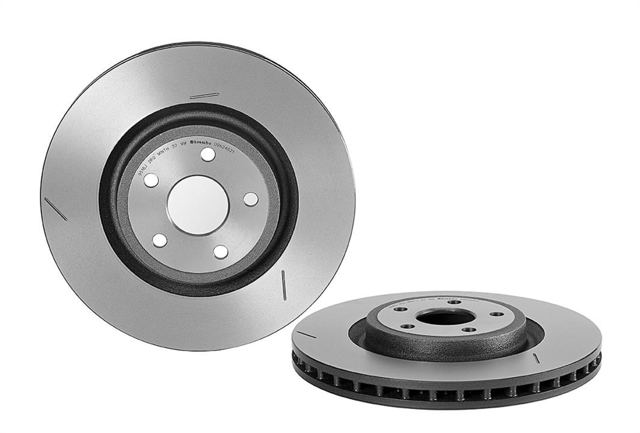 Disco do freio dianteiro 09N24621 BREMBO