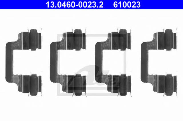 Fechadura de mola de suporte 13046000232 ATE