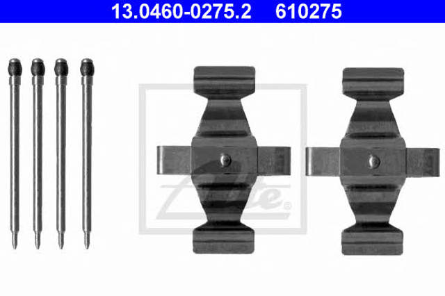 Kit de reparação das sapatas do freio 13046002752 ATE
