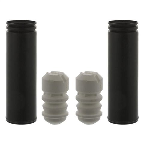 Pára-choque (grade de proteção) de amortecedor traseiro + bota de proteção 13096 FEBI